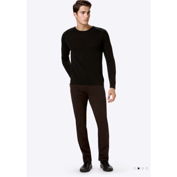 J Brand Men's Dark Brown Kane Slim Jeans - Picture 1 of 13